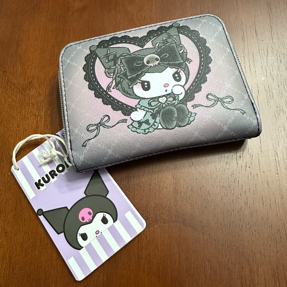 Sanrio Kuromi Lolita Zip Wallet - Picture 2 of 7